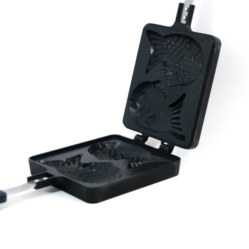 COOKKING COOKKING - Taiyaki Japanese Fish-shaped Pancake Double Pan, Made in Korea  - Image 5