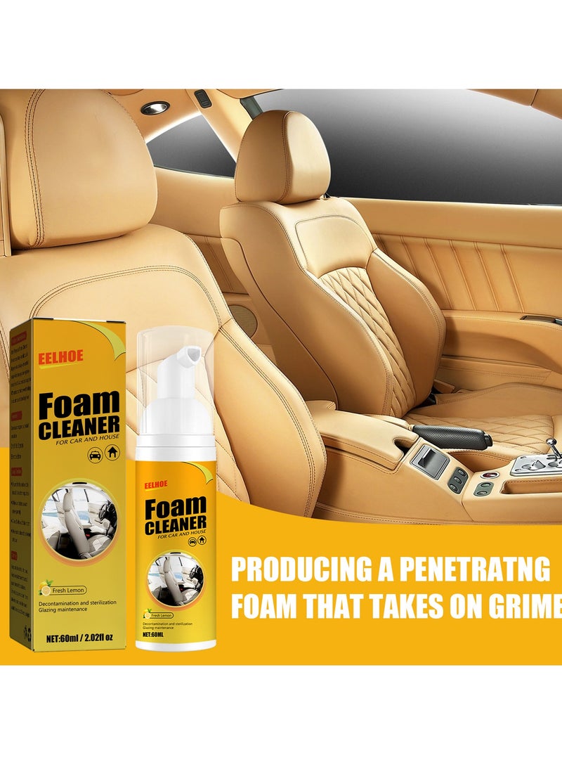 EELHOE multi-purpose foam cleaner car interior products decontamination agent seat steering wheel cleaner - Image 2
