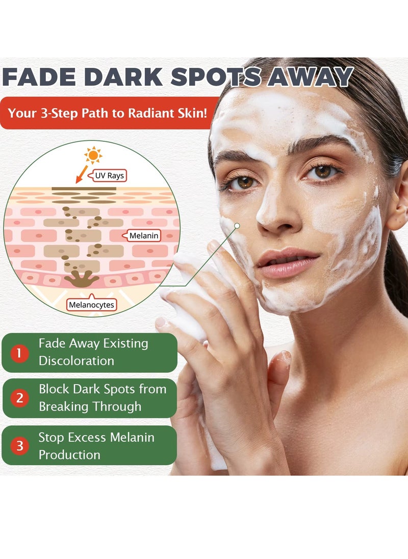 Elaimei 100g African Black Soap for Face and Body Wash with Shea Butter Fade Dark Spots and Acne Spots Anti Aging Hydrates Balance Oily Skin 100% Raw Organic Unrefined and Handmade African Black Soap  - Image 4