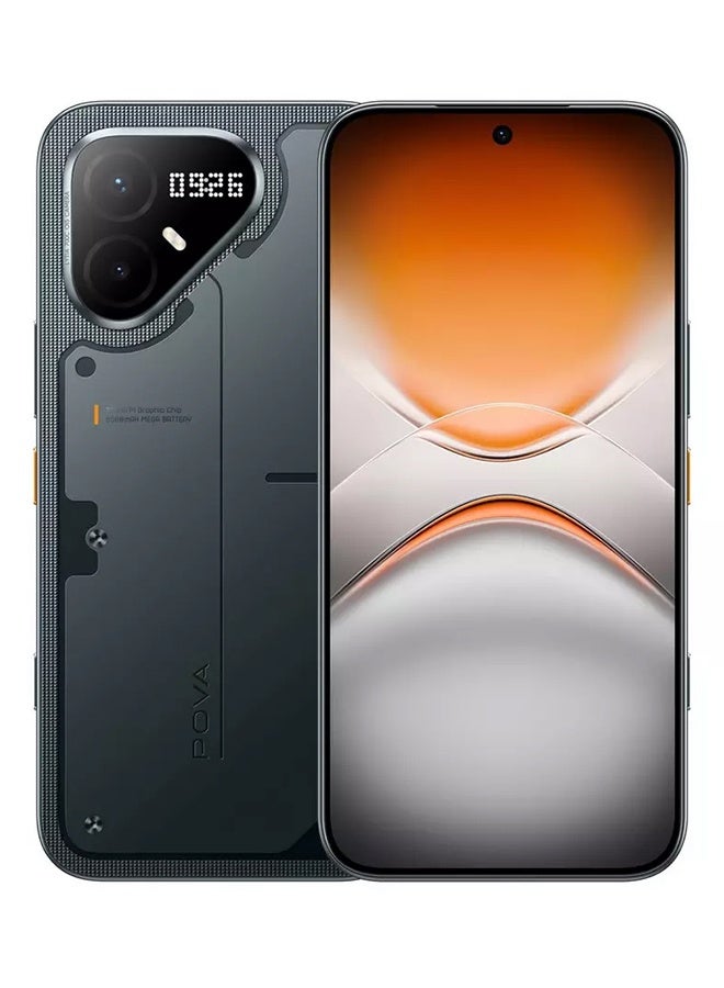 TECNO Pova 8 Pro 5G 8GB RAM 256GB Graphite Black + Tecno Watch + Tecno TWS + 180 days screen warranty + 2 years battery replacement warranty + 256GB Cloud storage for 2 years + 2 years International Warranty - Global Version - Image 2