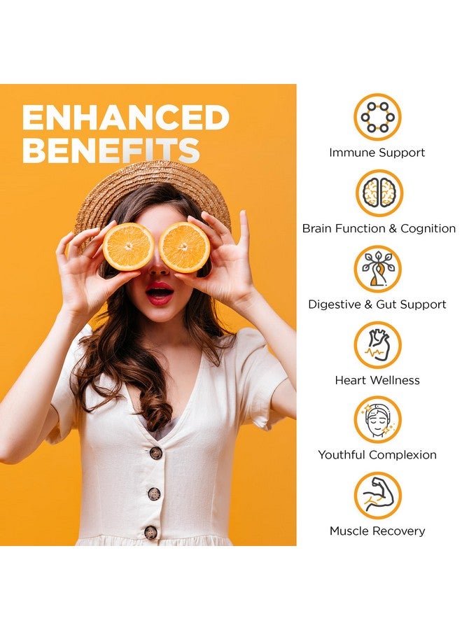 Nutrivein Nutrivein Premium Liposomal Vitamin C Supplement 1650mg - 180 Caps: High-Absorption Vitamin C Capsules for Whole-Body Defenses & Overall Well-Being - Image 4