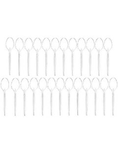 Generic Durable disposable plastic spoon 20 pieces  - Image 1