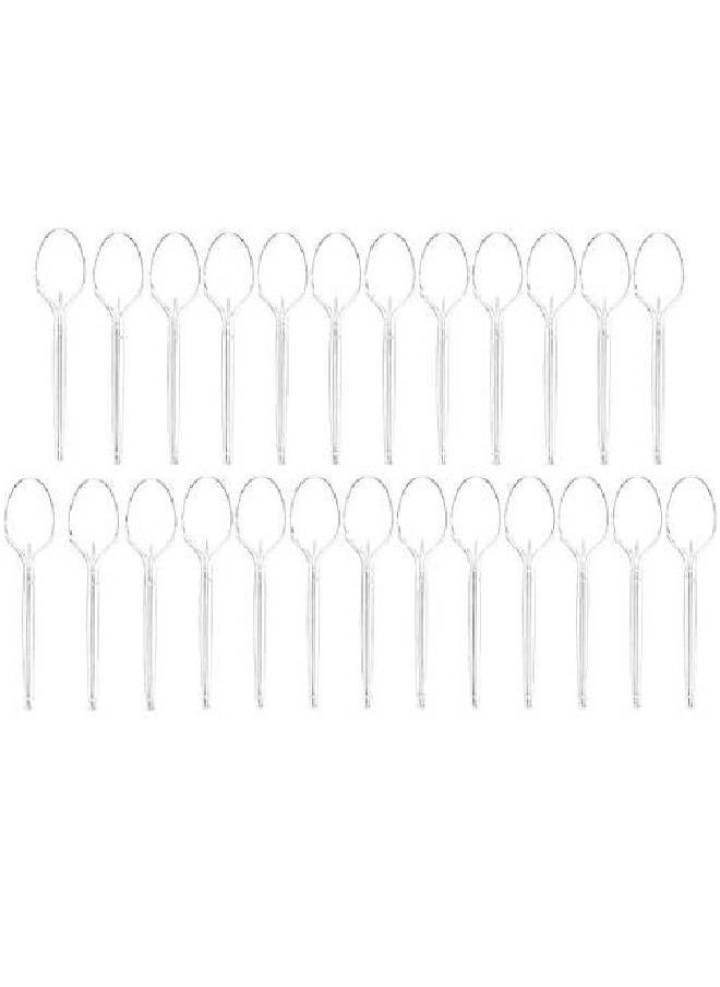 Generic Durable disposable plastic spoon 20 pieces  - Image 1