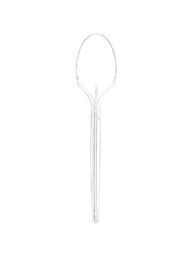 Generic Durable disposable plastic spoon 20 pieces  - Image 3