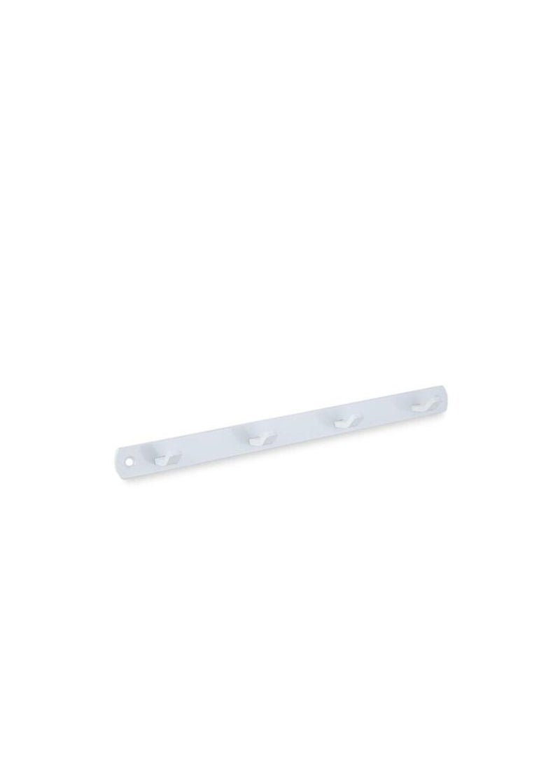 Hettich Household 4 Hooks Rack (White) - Image 1