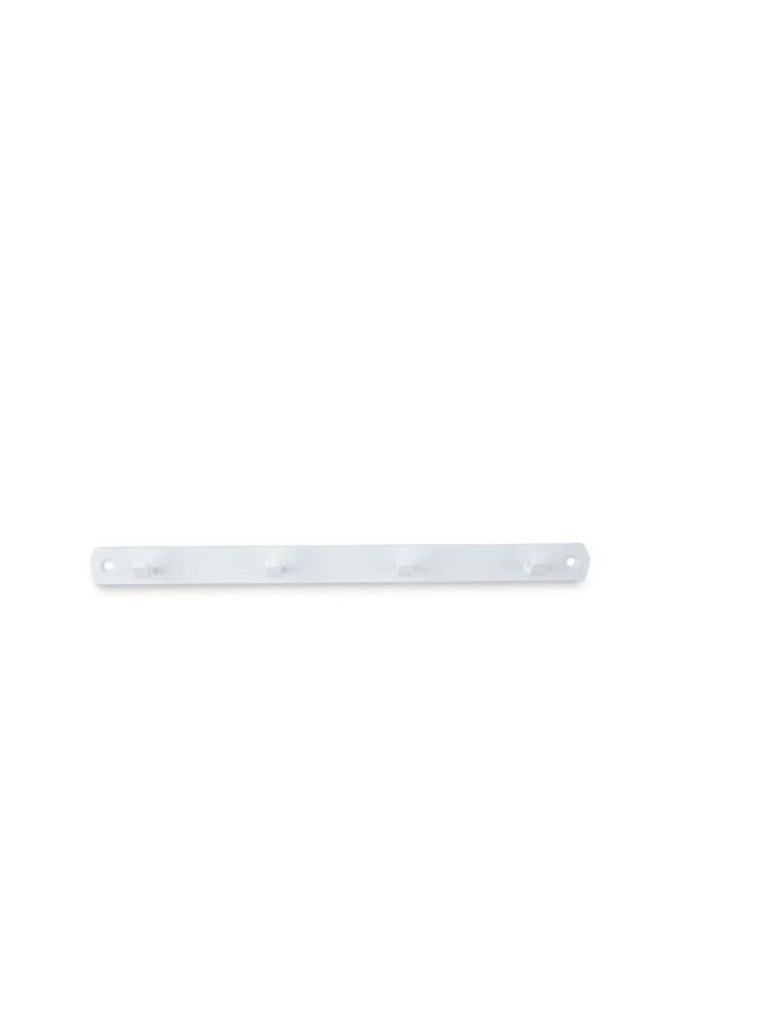 Hettich Household 4 Hooks Rack (White) - Image 2