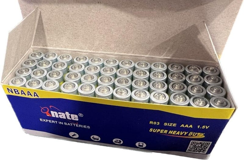Visio NBAAA AAA Alkaline Battery Set 48-Pieces - Image 2
