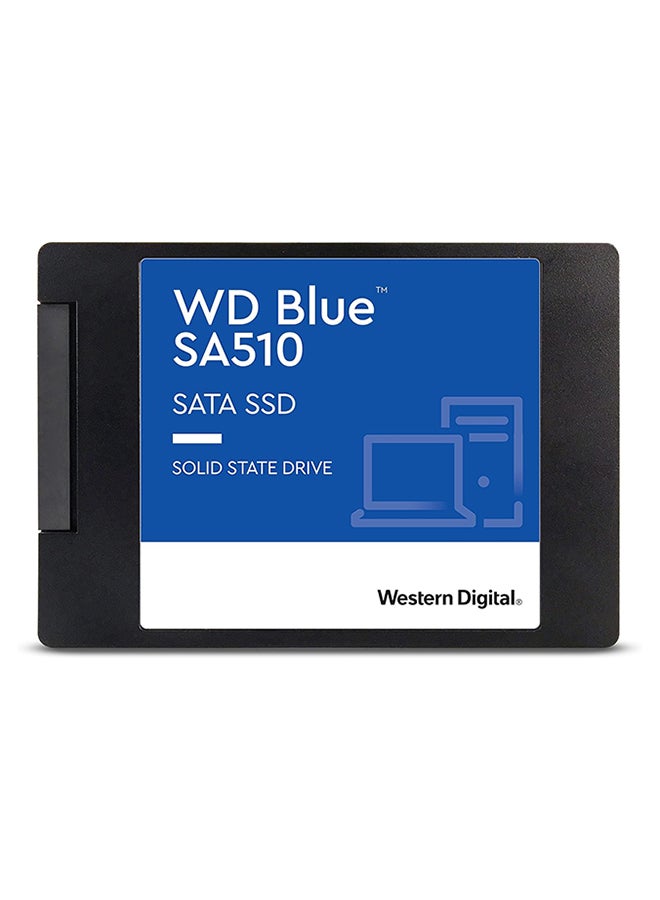 دبليو دي محرك أقراص الحالة الصلبة الداخلي ويسترن ديجيتال 2 تيرابايت WD Blue SA510 SATA SSD - SATA III 6 جيجابايت/ثانية، 2.5 بوصة/7 مم، حتى 560 ميجابايت/ثانية - WDS200T3B0A - Image 1