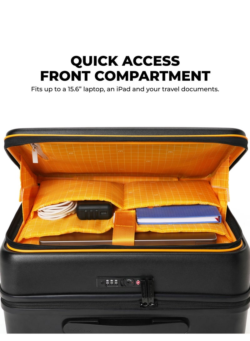 موكوبارا للتجارة ذ.م.م حقيبة ترانزيت ليلية من البولي كربونات - لون أسود - Image 3