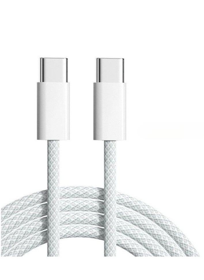 Generic - IPhone 15 Pro Max Charger With Usb-C Port 20W, package includes one iPhone Fast Charging Cord Type C to Type C Cable for iPhone 15 Pro max/15 Pro/15 plus/15 1M - Image 1