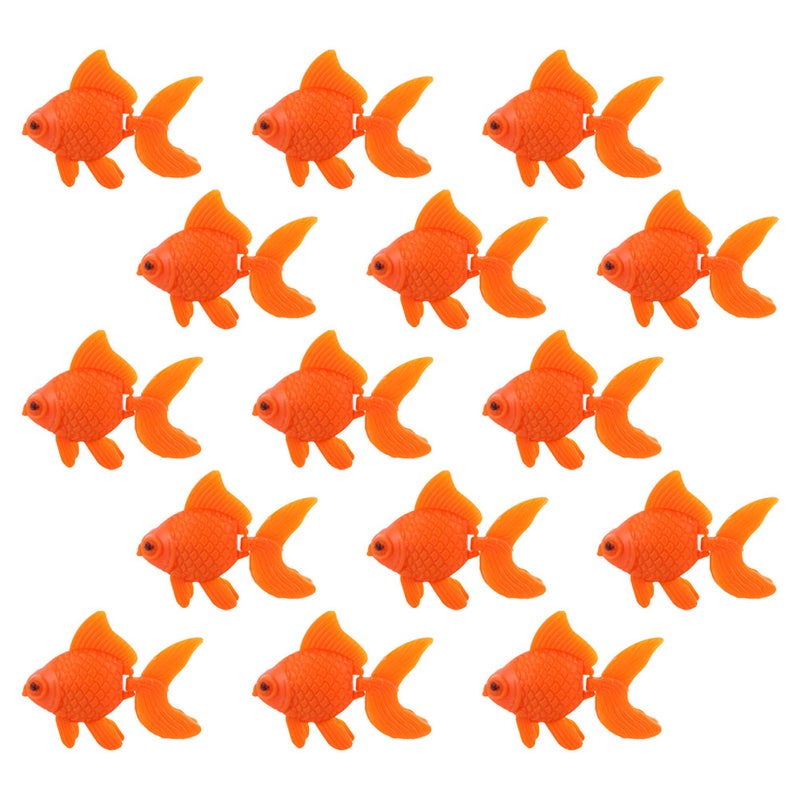 15PCS Artificial Aquarium : Fake Realistic Floating Moving Fish Decoration Ornament - for Aquarium Home and Office Décor - Image 3
