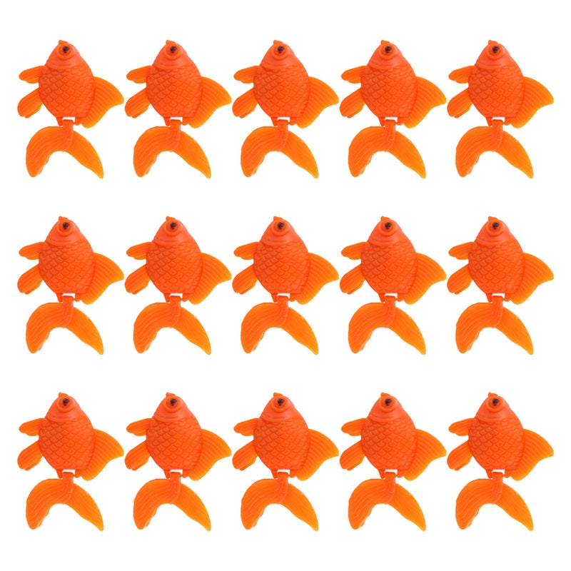 15PCS Artificial Aquarium : Fake Realistic Floating Moving Fish Decoration Ornament - for Aquarium Home and Office Décor - Image 2