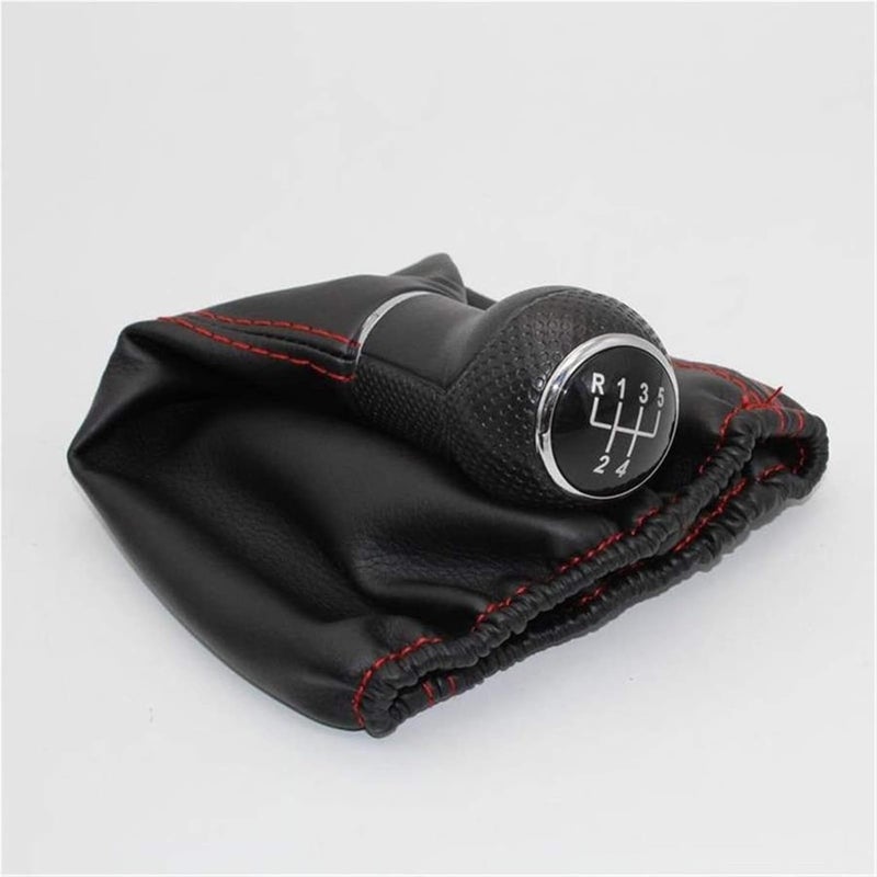 Vuzmode 5 Speed Gear Shift Knob with Leather Boot - Image 3