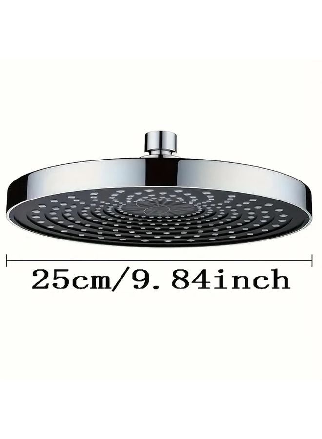High Pressure Rain Shower Head Silver 1 Minute Installation Luxury Polished Finish - Image 4