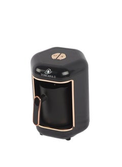TOSCANA U Turkish Coffee Maker Overflow Prevention System Audio Alarm System Safety System to Prevent Operation Without Water 400 Watt Black  - Image 1