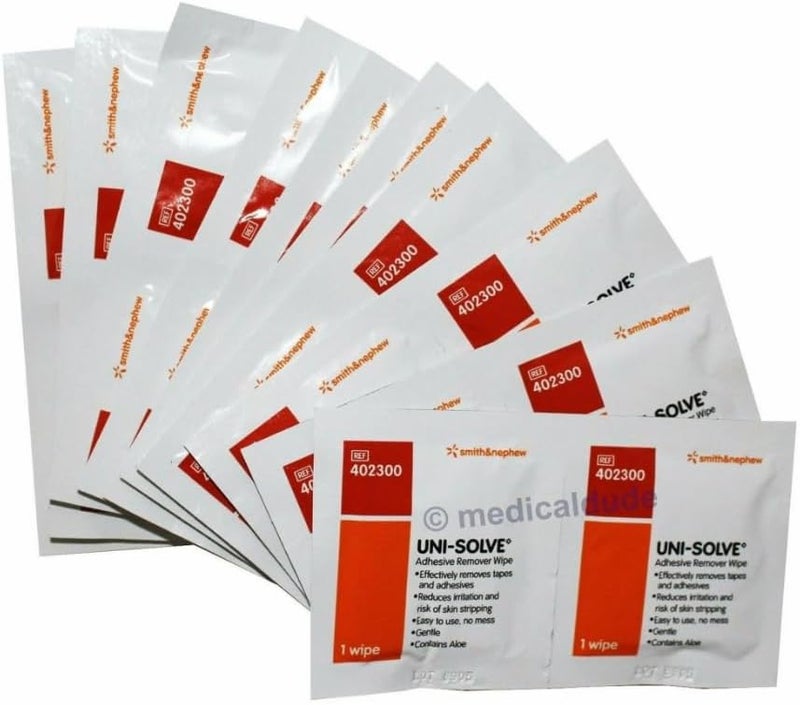 Smith&nephew UNI-SOLVE ADHESIVE REMOV WIPES 50 count 4pack - Image 4