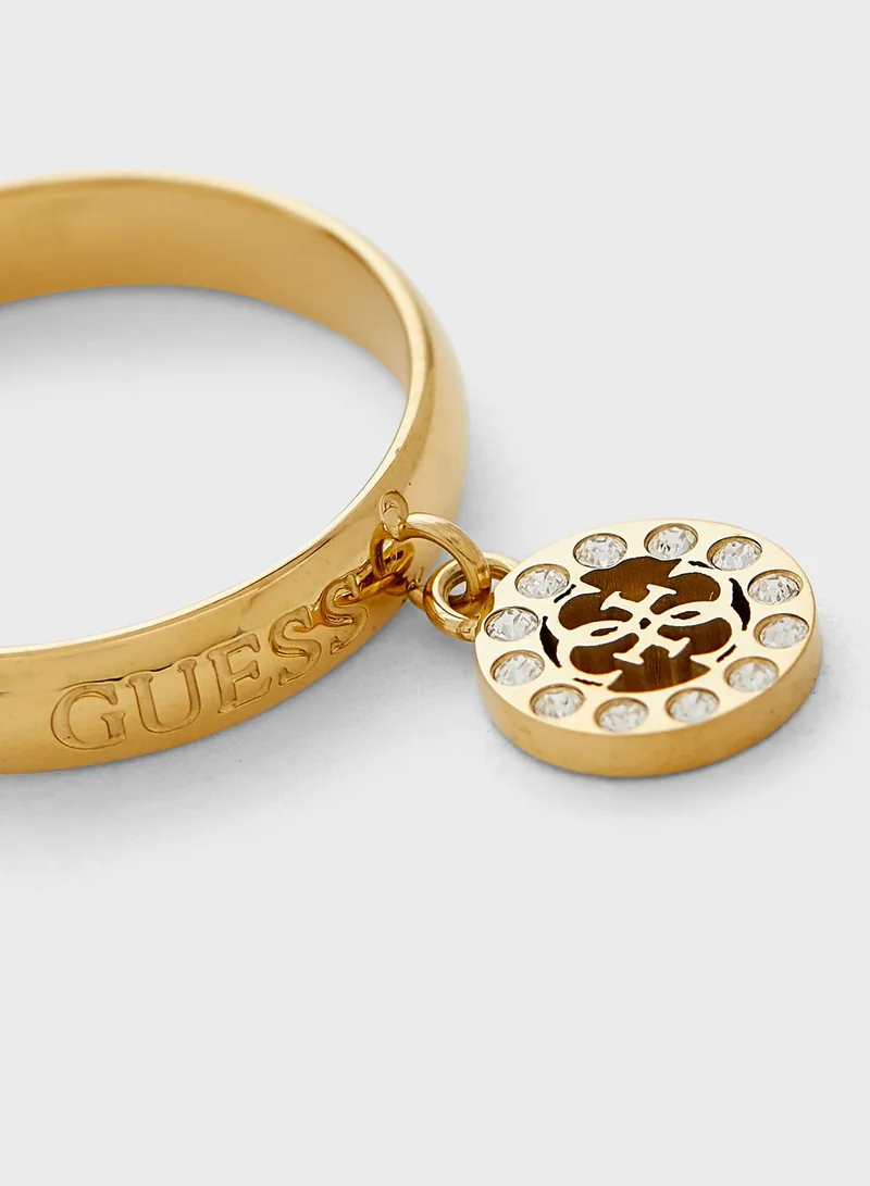 GUESS Crystals Open Ring