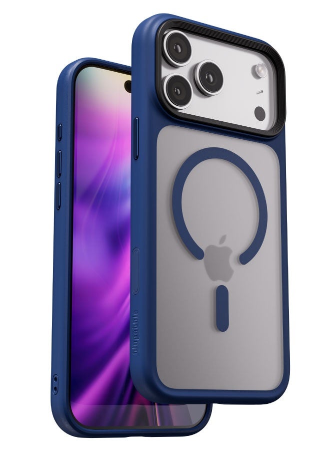 blupebble Hybrid Matte MagSafe Compatible Case for iPhone 17 Pro Max – Shockproof Slim Protective Cover - Image 1