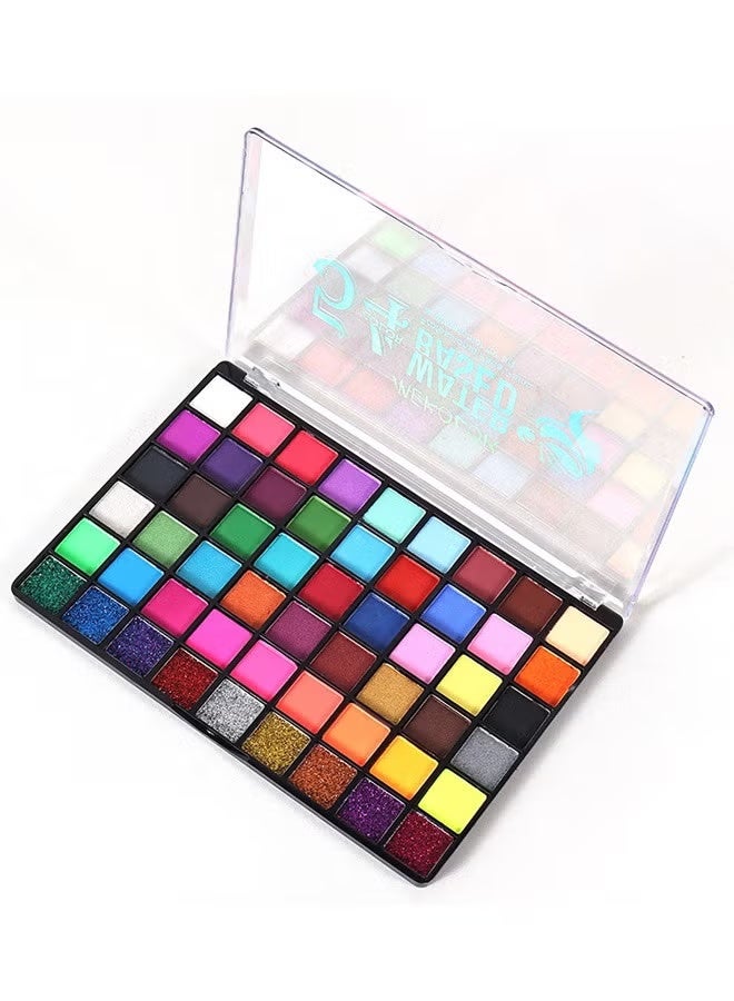 54 Colors Body Face Paint Cosplay Makeup Palette Kit, Professional Face Painting Kit for Kids & Adults - Image 5