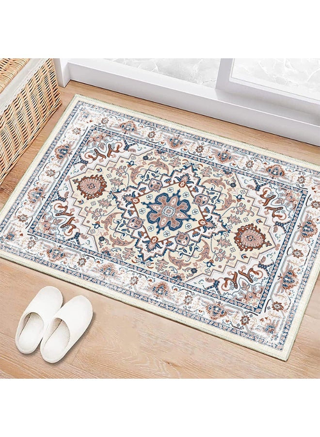 Anna Durable Non-Slip Crystal Velvet Area Rug for Home - Image 1