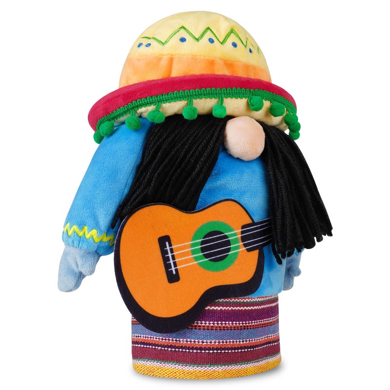 mytag Funny Driver Headcover Mexican Guitarist Golf Head Covers for Woods and Driver BlueYellow - Image 2