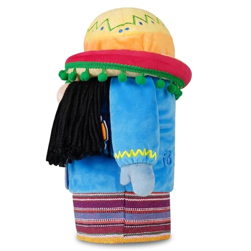 mytag Funny Driver Headcover Mexican Guitarist Golf Head Covers for Woods and Driver BlueYellow - Image 3