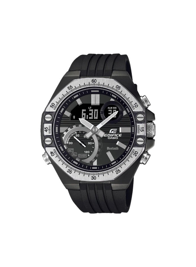 Casio Edifice Men's Analog / Digital Quartz Watch ECB-10TP-1ADF - Image 1