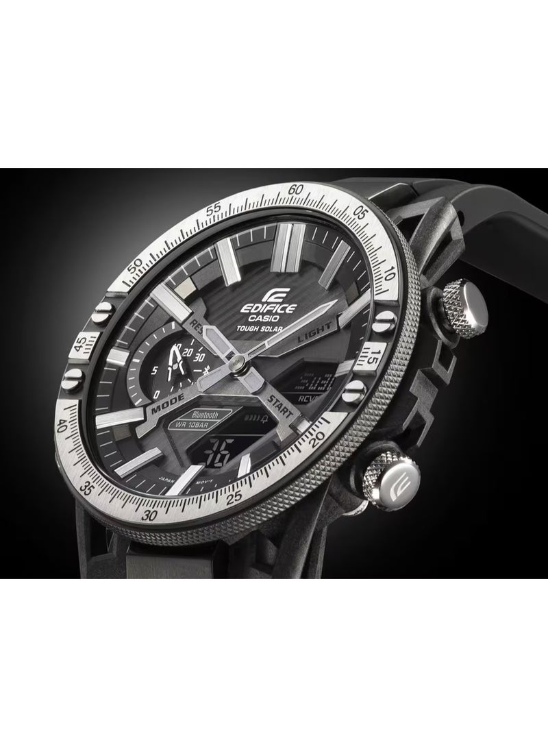 Casio Edifice Men's Analog / Digital Quartz Watch ECB-10TP-1ADF - Image 2
