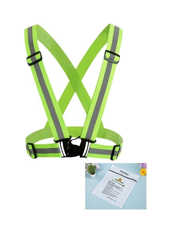 CIVORA Adjustable Reflective Bike Vest 12.7x14.9x5.1cm - Image 1
