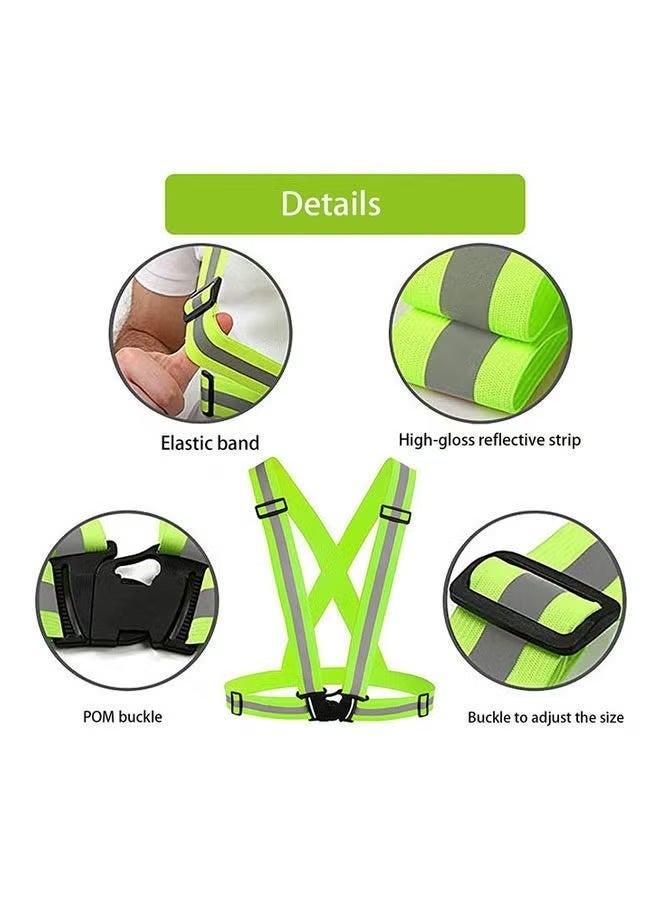 CIVORA Adjustable Reflective Bike Vest 12.7x14.9x5.1cm - Image 3