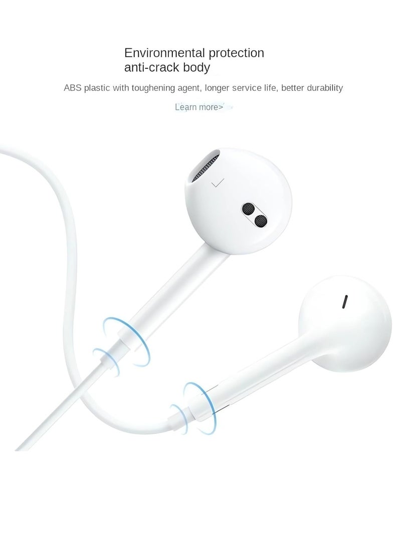 DUSALA Earphones with Lightning Earphones Wired Stereo Sound, Compatible with iPhone 14/13/12/SE/11/XR/XS/X/7/7 Plus/8/8 Plus - Image 5