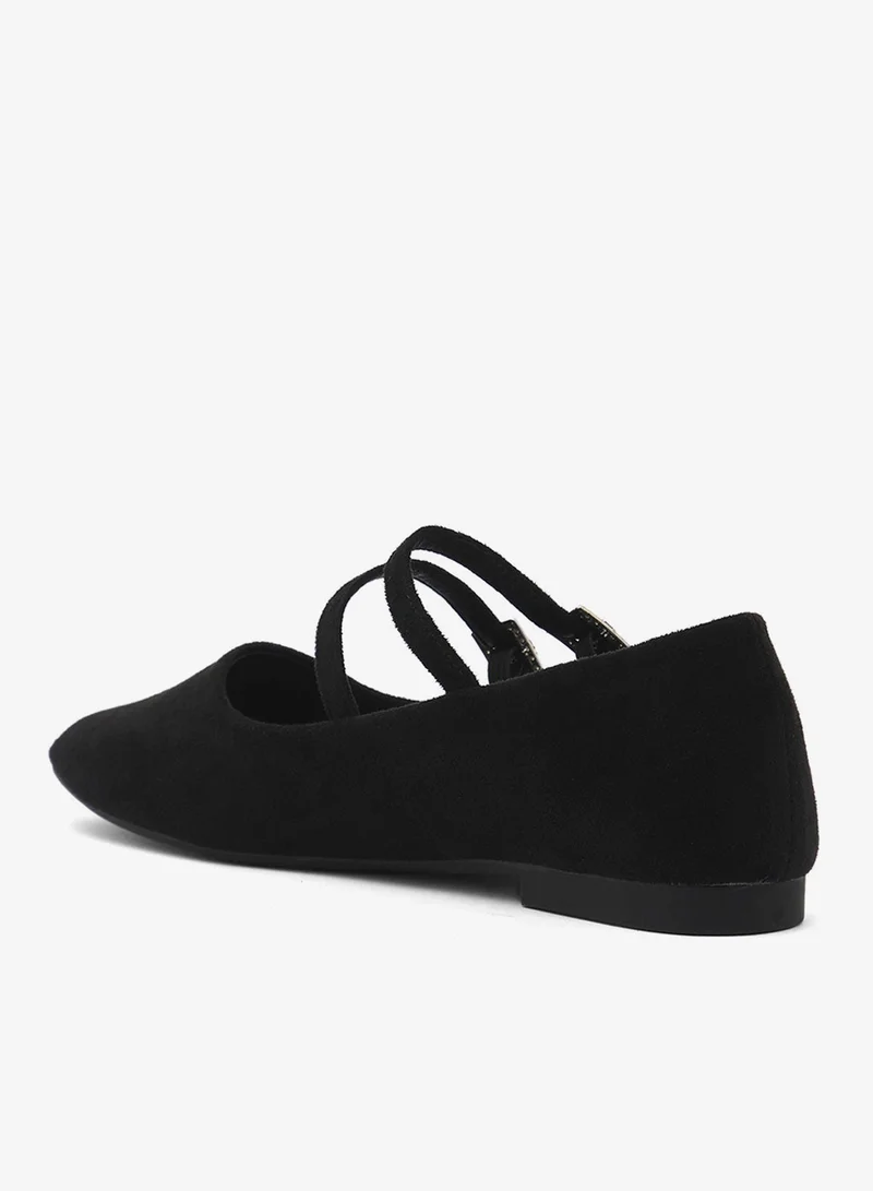 Ginger Black(cloth) Classic Ballerinas for Women | Best Price UAE