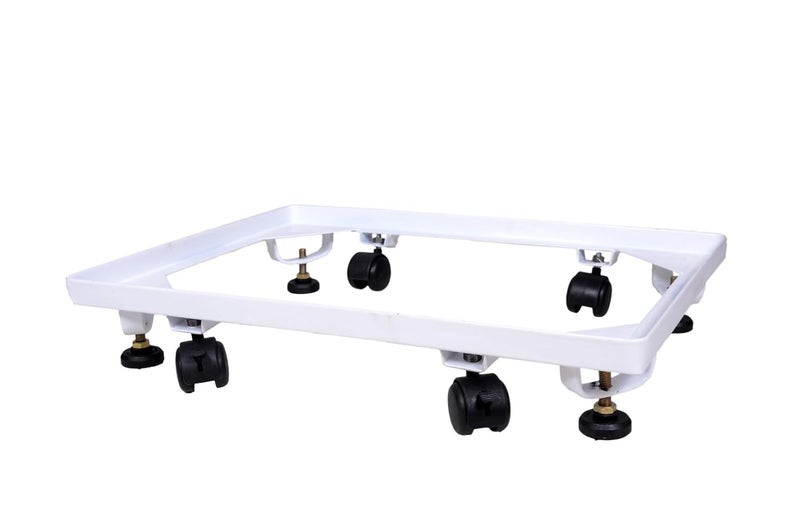 PARDZWORLD PARDZWORLD Heavy Duty Stand or Trolley Compatible with Front Loading 65 Kg7 Kg Washing Machines of All Leading Brands Width24 Inch Depth20 InchColorOff White  - Image 1