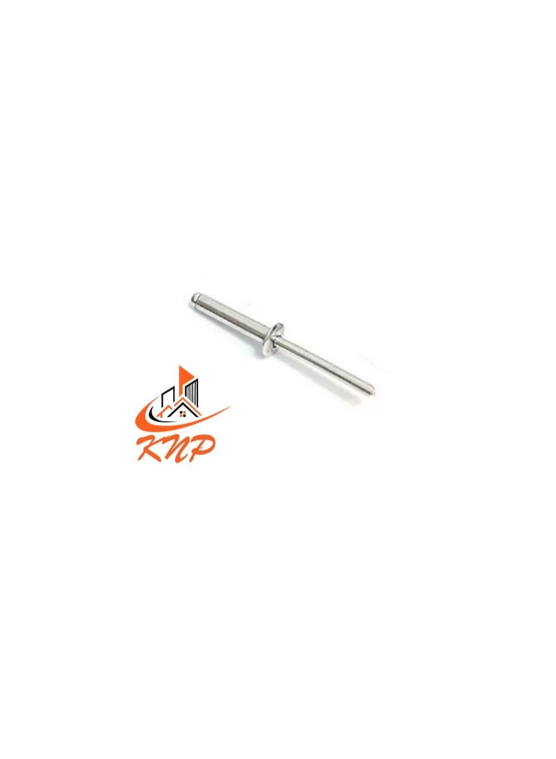 KNP Aluminum Alloy Blind Rivets - Pack of 50 (4mm x 13mm) - Image 1