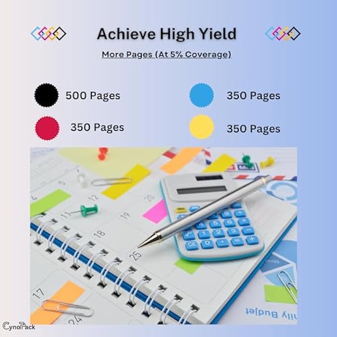 603XL EPSON COMPATIBLE INK CARTRIDGES MULTIPACK FOR EPSON EXPRESSION HOME XP-2100 XP-2105 XP-3100 XP-3105 XP-4100 XP-4105 WF-2810DWF WF-2830DWF WF-2835DW STARFISH INKS PRINTER - Image 3