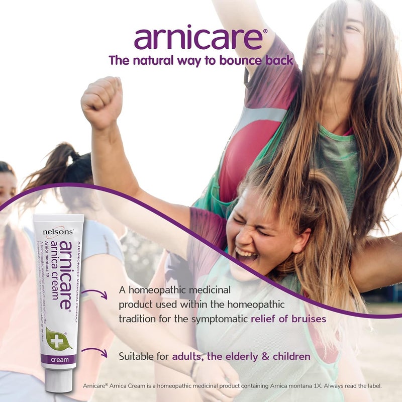 Arnicare Arnica Cream for Bruise Relief 30g Arnica Montana Bruise Cream for Bruises Swelling Knocks Bumps Homeopathic Medicinal Product with Natural Arnica - Image 2