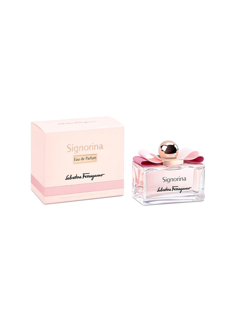 FERRAGAMO Salvatore Ferragamo Signorina Eau de Parfum Spray for Women, 3.4 Ounce - Image 1