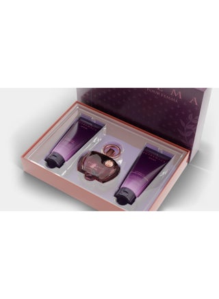 Gift Set Supremacy Purple Eau De Parfum 100 Ml + Body Lotion 100 Ml + Shower Gel 100 Ml, Perfume Gift Set For Women - view 2