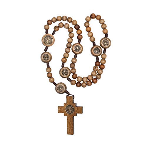 Intercession St Benedict Mens Large Intercession Rosary - Image 2