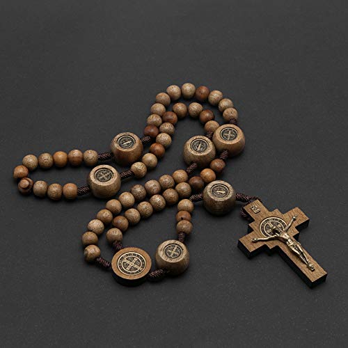 Intercession St Benedict Mens Large Intercession Rosary - Image 4