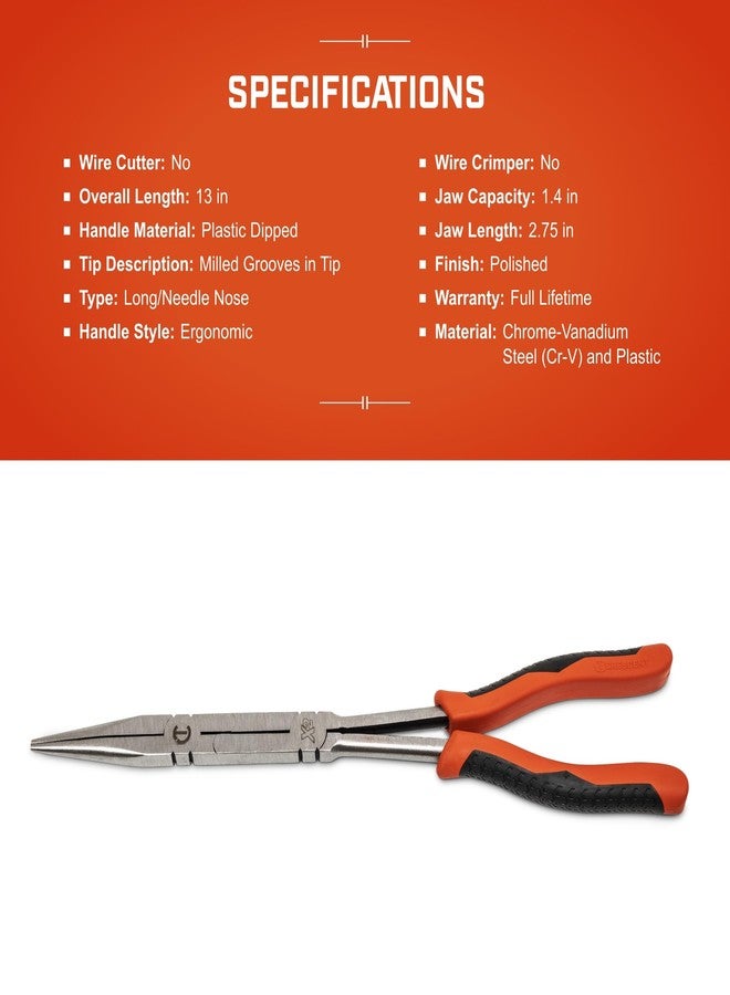 Crescent 13" X2™ Dual Material Long Reach Pliers - PSX200C-06 - Image 5
