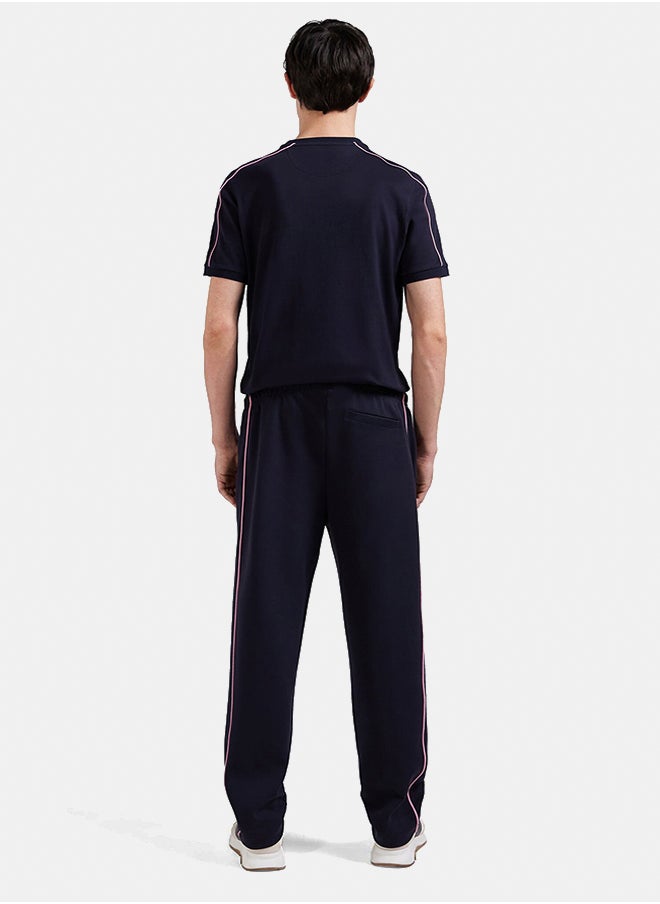 Eden Park - Regular fit jogging pants with piping - Image 1