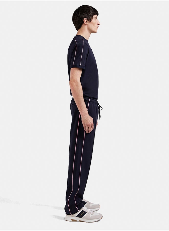 Eden Park - Regular fit jogging pants with piping - Image 1