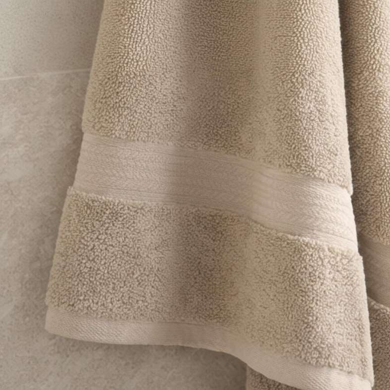 Pan Home Ultra Luxe Turkish Cotton Bath Sheet Sand 90x150 cm - Image 3