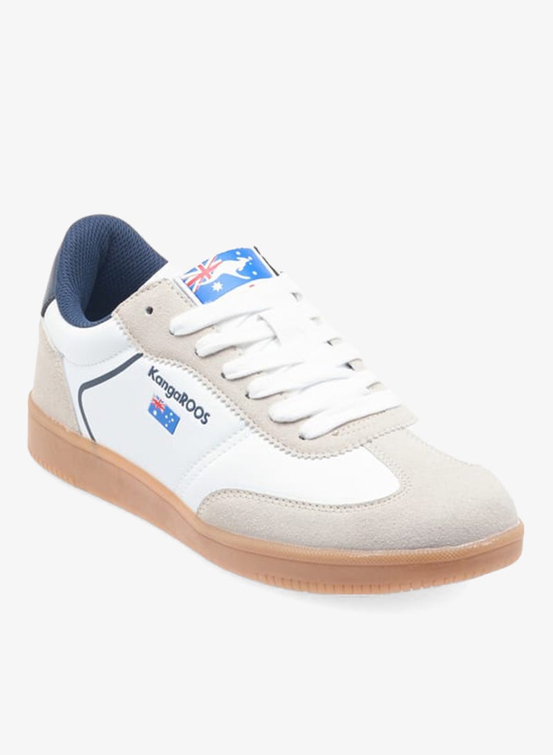 kangaROOS Men's Logo Detail Sports Shoes with Lace-Up Closure - Image 1