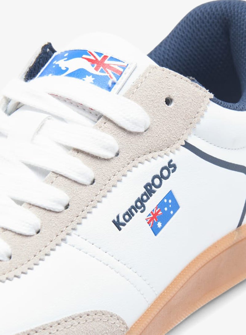 kangaROOS Men's Logo Detail Sports Shoes with Lace-Up Closure - Image 4