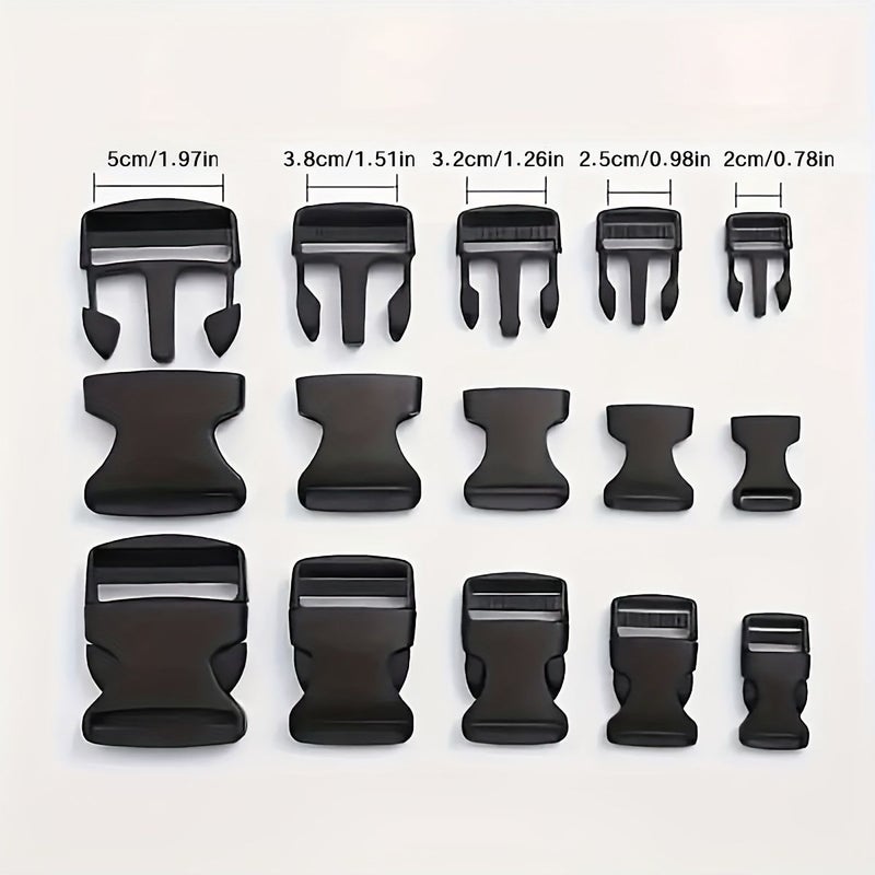 Quick Release Side Buckle 0.98 Inch Heavy Duty Plastic for Backpack Waist Bag Belt - Image 3