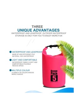 Cool Baby Style COOLBABY Pvc Waterproof Dry Bag 5L Outdoor Diving Foldable Storage Man Women Beach Swimming Bag Backpack  - Image 2