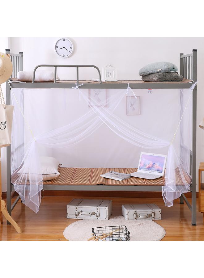 Bluejw Upgraded Super-encrypted Household Dust-proof Mosquito Net For Student Dormitory Bedroom Upper Bed Lower Bed 90 Single Bed Thickened Heng Ming - Image 1