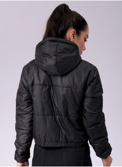 Freehand Women Regular Fit Solid Puffer Jacket  - Image 2